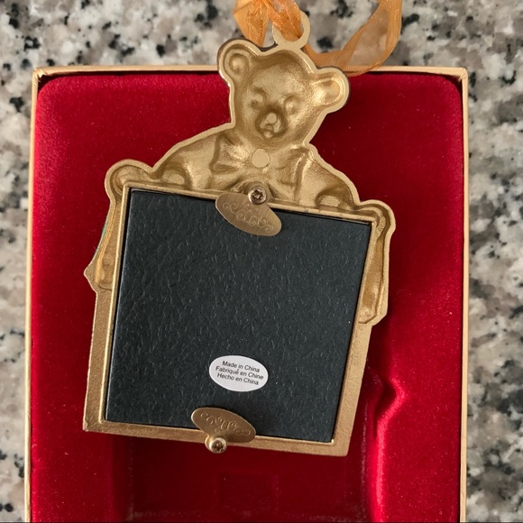 Christmas Ornament Photo Frame Teddy Bear - Picture 6 of 9